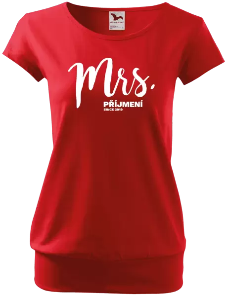 Dámské tričko Mrs. since ...
