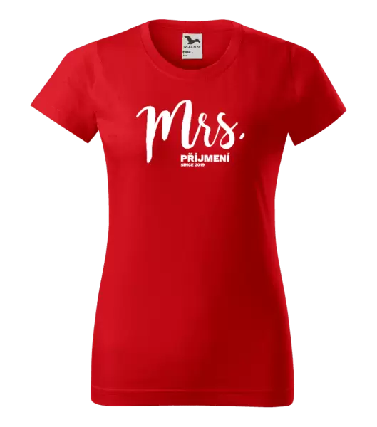 Dámské tričko Mrs. since ...