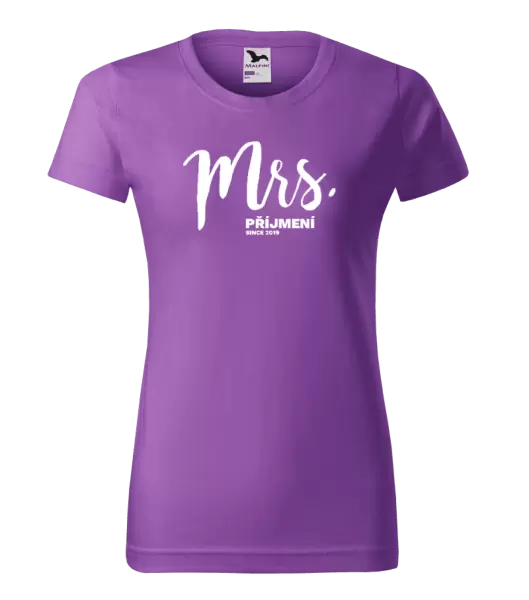 Dámské tričko Mrs. since ...