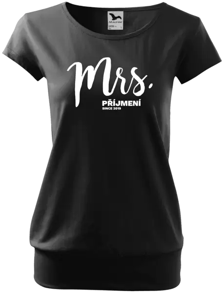 Dámské tričko Mrs. since ...