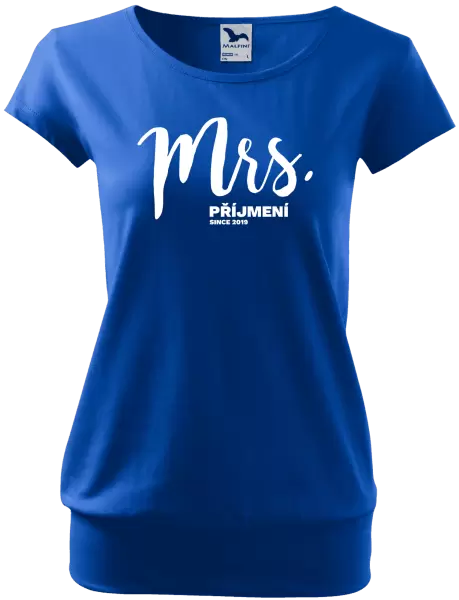 Dámské tričko Mrs. since ...