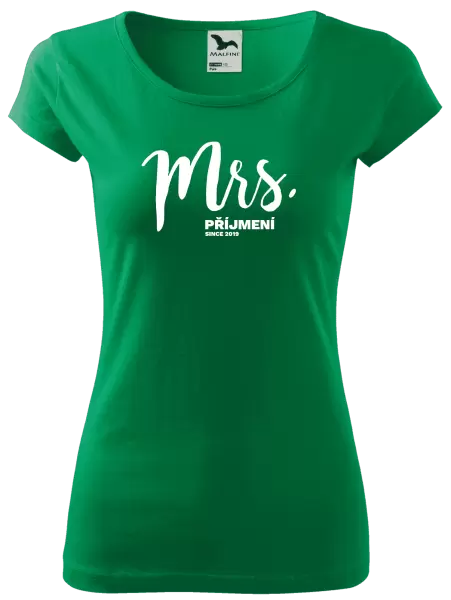 Dámské tričko Mrs. since ...