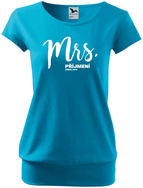 Dámské tričko Mrs. since ...
