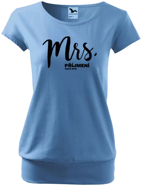 Dámské tričko Mrs. since ...