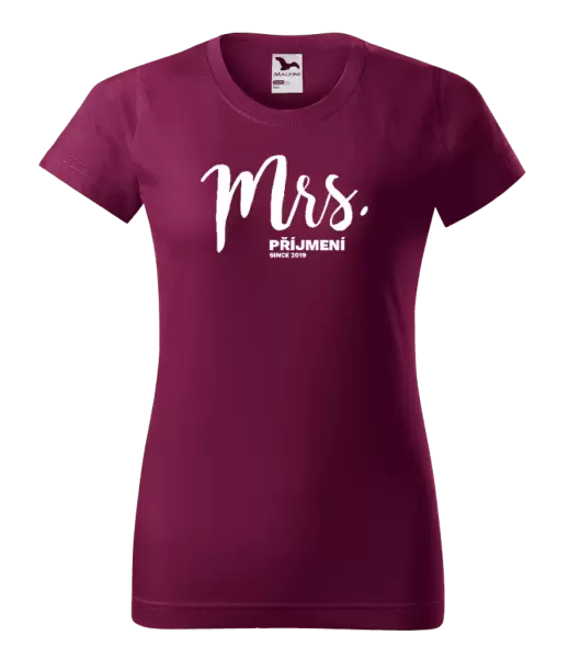 Dámské tričko Mrs. since ...