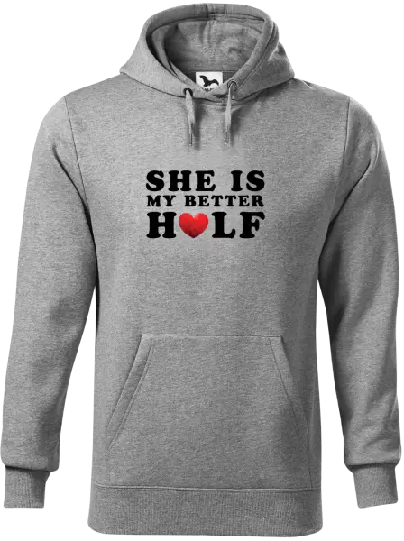 Pánská mikina She is my better half