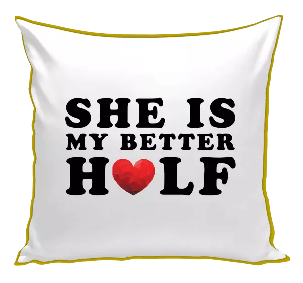 Polštář She is my better half