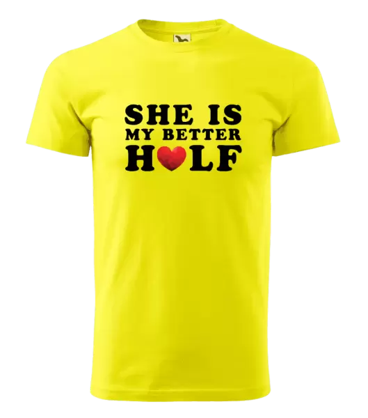 Pánské tričko She is my better half