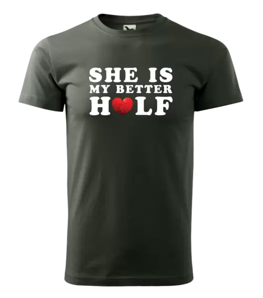 Pánské tričko She is my better half