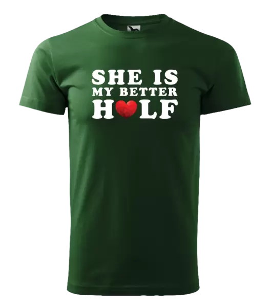 Pánské tričko She is my better half