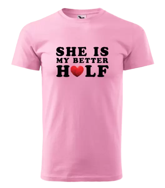 Pánské tričko She is my better half