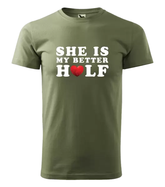 Pánské tričko She is my better half