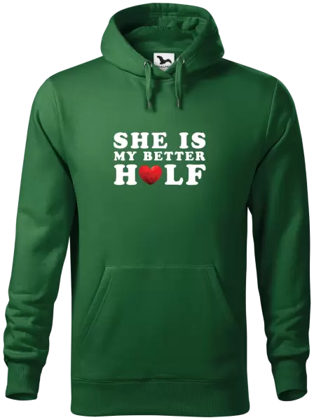 Pánská mikina She is my better half