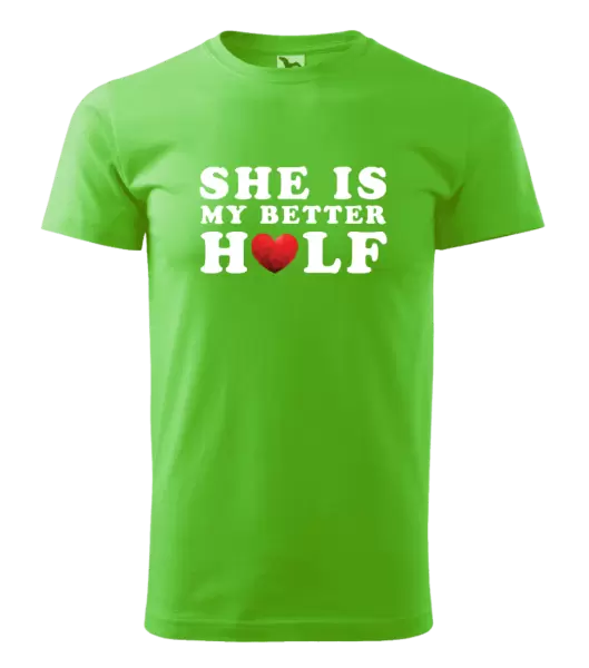 Pánské tričko She is my better half