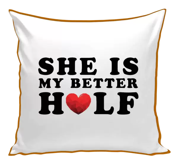 Polštář She is my better half