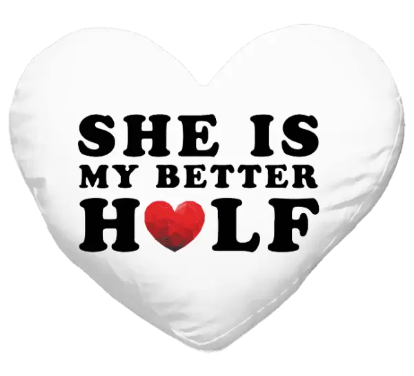 Polštář She is my better half