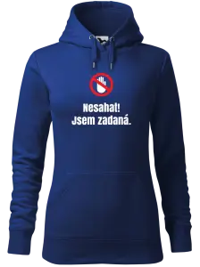 Dámská mikina Malfini Cape Nesahat, jsem zadaná