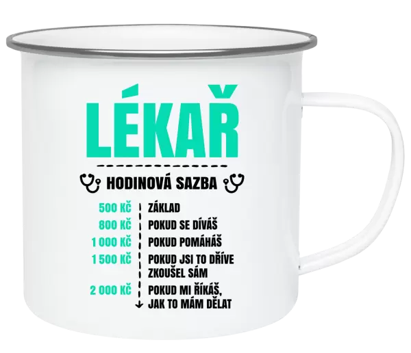 Plecháček Hodinová sazba - lékař