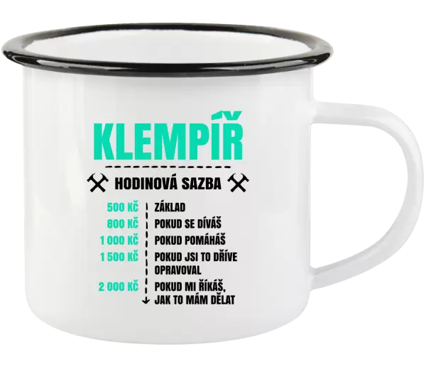 Plecháček Hodinová sazba - klempíř