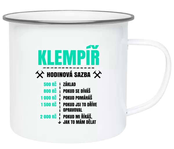 Plecháček Hodinová sazba - klempíř
