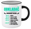 Hrnek Hodinová sazba - obkladač
