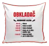 Polštář Hodinová sazba - obkladač