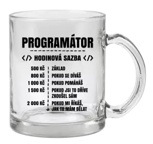 Hrnek Hodinová sazba - programátor