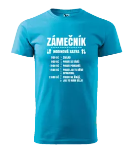 Pánské tričko Malfini Basic Hodinová sazba - zámečník