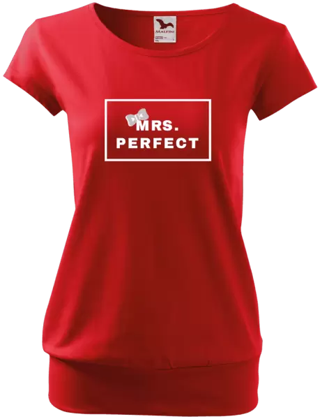 Dámské tričko Mrs. Perfect