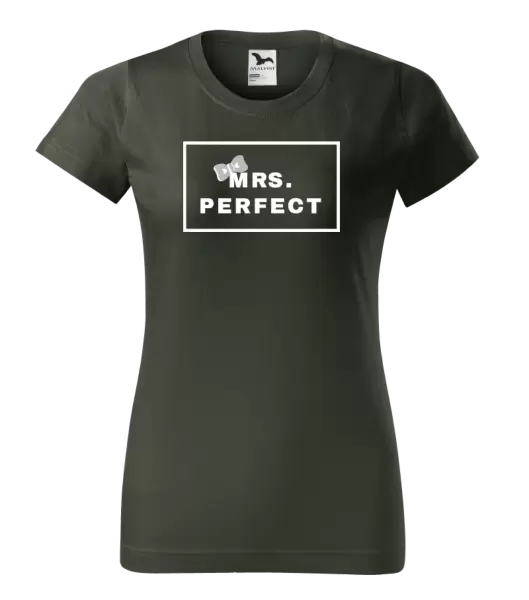 Dámské tričko Mrs. Perfect