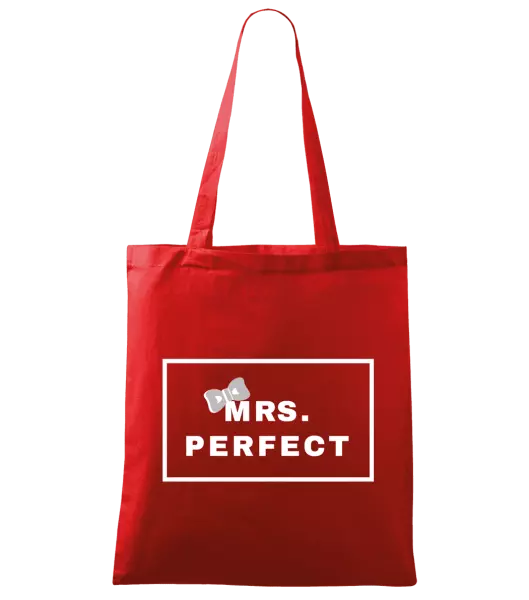 Látková taška Mrs. Perfect
