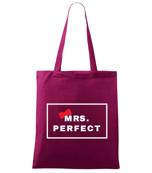 Látková taška Mrs. Perfect