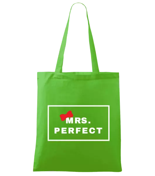 Látková taška Mrs. Perfect