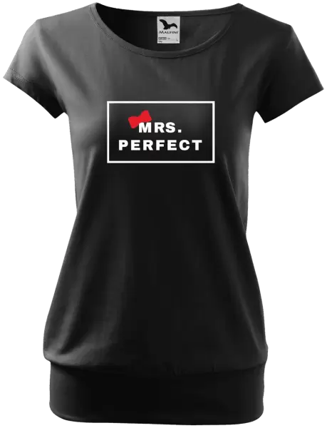 Dámské tričko Mrs. Perfect