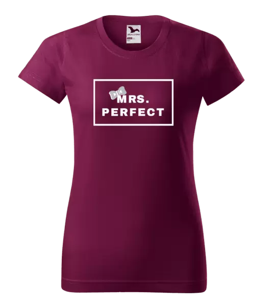 Dámské tričko Mrs. Perfect