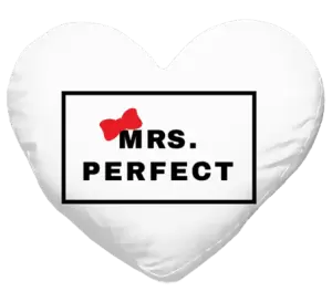 Polštář Mrs. Perfect