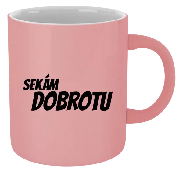 Metalický hrnek Sekám dobrotu