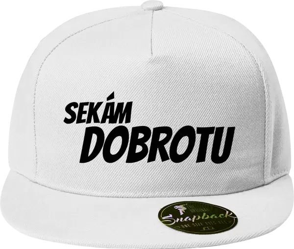 Snapback kšiltovka Sekám dobrotu
