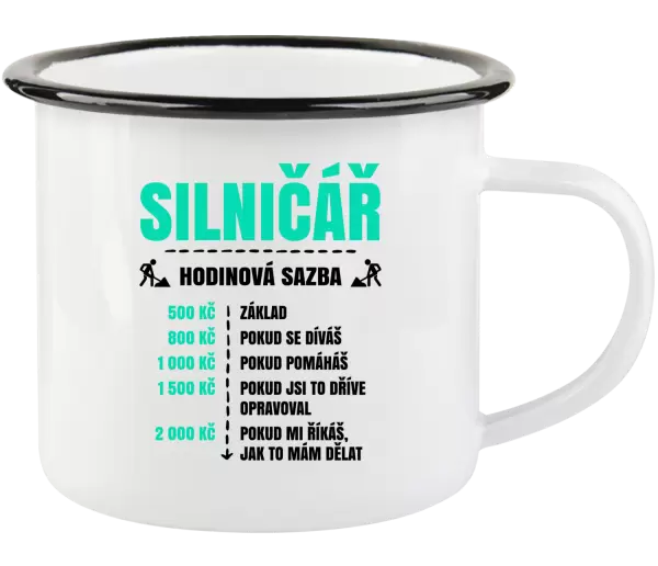 Plecháček Hodinová sazba - silničář
