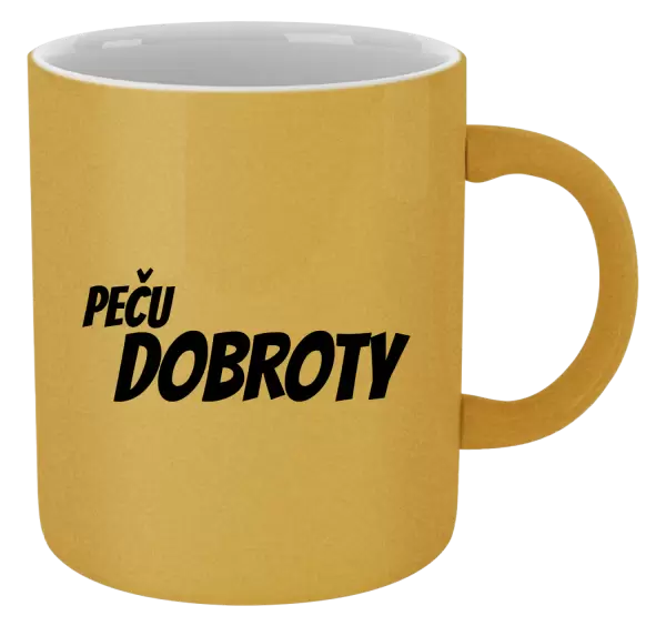 Metalický hrnek Peču dobroty