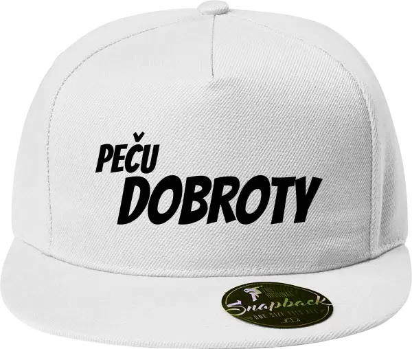 Snapback kšiltovka Peču dobroty