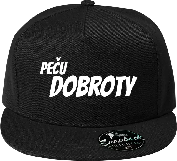 Snapback kšiltovka Peču dobroty