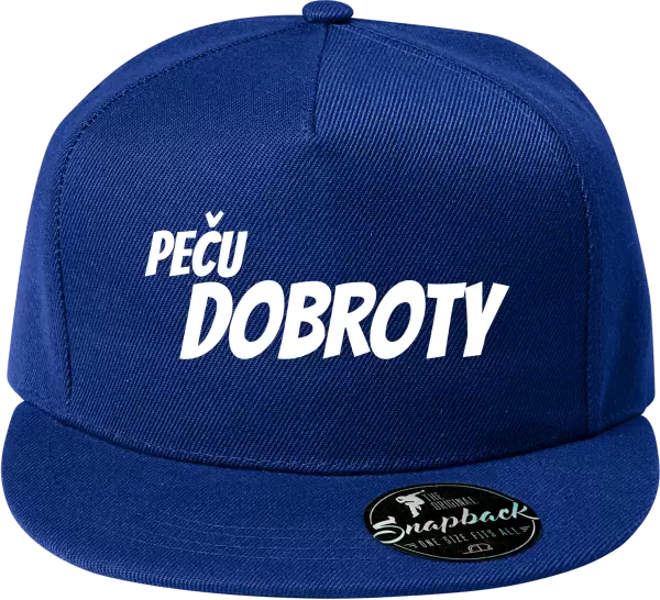 Snapback kšiltovka Peču dobroty