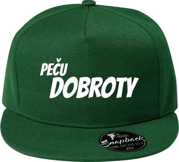 Snapback kšiltovka Peču dobroty