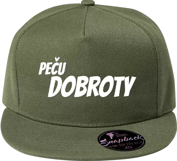 Snapback kšiltovka Peču dobroty