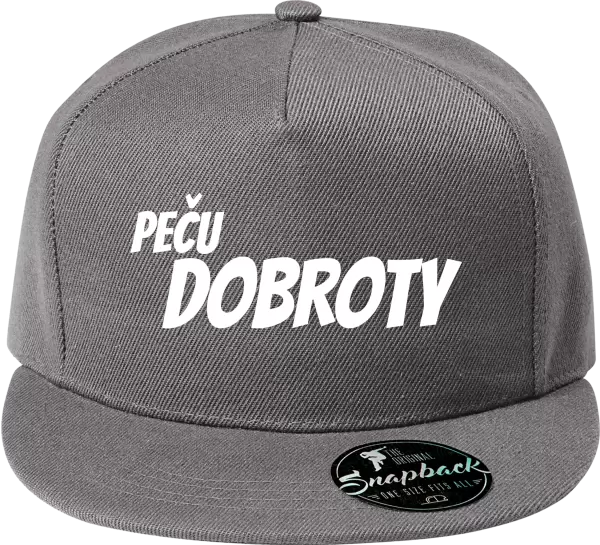 Snapback kšiltovka Peču dobroty