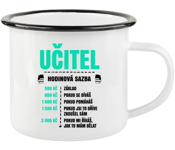 Plecháček Hodinová sazba - učitel