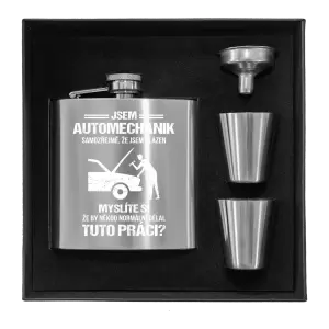 Placatka v krabičce Samozřejmě, že jsem blázen - automechanik