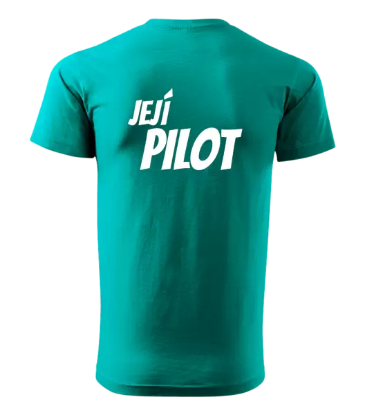 Pánské tričko Její pilot