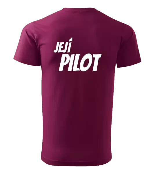 Pánské tričko Její pilot